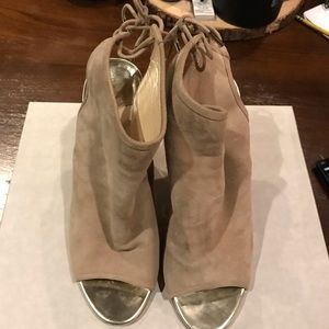 Jimmy Choo Suede/Mirror Leather Shoes